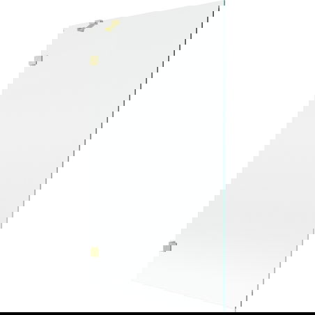 Mexen Lunar paratia per doccia a 1 anta 100 x 150 cm, trasparente, oro spazzolato - 897-100-000-55-00