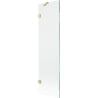 Mexen Lunar parawan nawannowy 1-skrzydłowy 50 x 150 cm, transparent, złoty szczotkowany - 897-050-000-55-00
