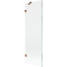 Mexen Lunar parawan nawannowy 1-skrzydłowy 60 x 150 cm, transparent, różowe złoto - 897-060-000-60-00