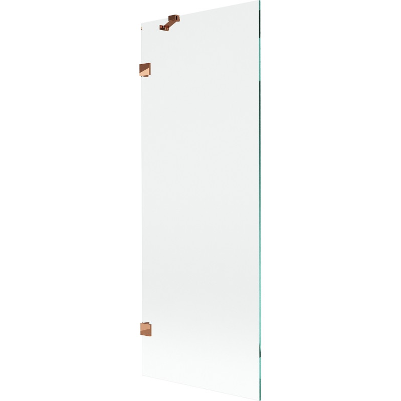 Mexen Lunar jednokrilni tuš paravan 70 x 150 cm, proziran, ružičasto zlato - 897-070-000-60-00