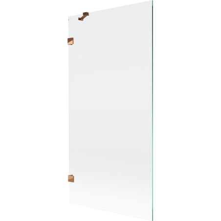 Mexen Lunar parawan nawannowy 1-skrzydłowy 90 x 150 cm, transparent, różowe złoto - 897-090-000-60-00