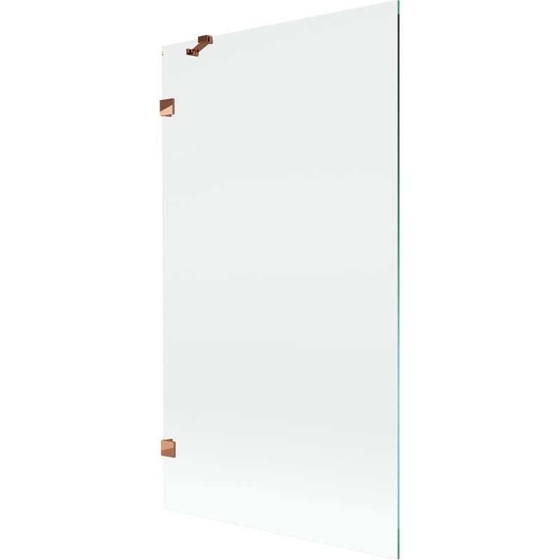 Mexen Lunar painel de banho 1-folha 100 x 150 cm, transparente, ouro rosa - 897-100-000-60-00