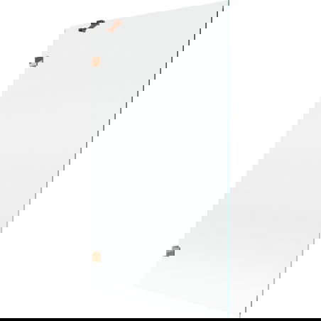 Mexen Lunar paratia da doccia 1-anta 100 x 150 cm, trasparente, oro rosa - 897-100-000-60-00