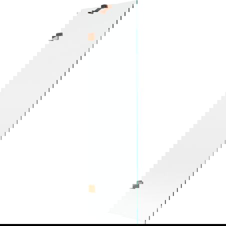 Mexen Lunar biombo de ducha de 1 ala 50 x 150 cm, transparente, oro rosa - 897-050-000-60-00