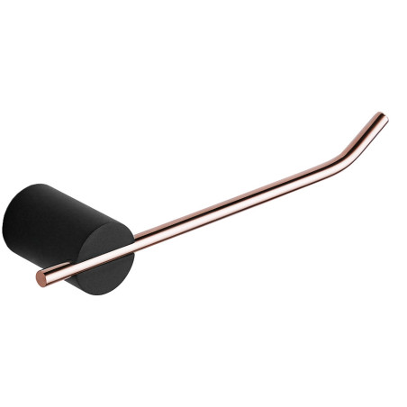 Mexen Aron support papier toilette, noir/or rose - 7088133-67