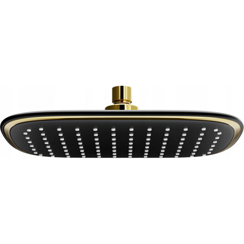 Mexen D-49 Regendusche 25x29 cm, schwarz/gold - 79749-75