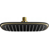 Mexen D-49 Regendusche 25x29 cm, schwarz/gold - 79749-75