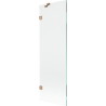 Mexen Lunar parawan nawannowy 1-skrzydłowy 60 x 150 cm, transparent, miedź szczotkowana - 897-060-000-65-00