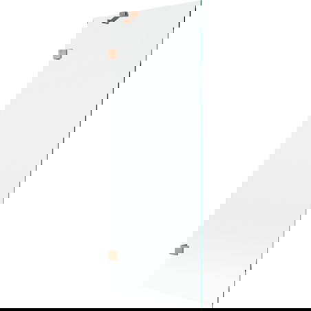 Mexen Lunar paravento de banho 1-folha 70 x 150 cm, transparente, cobre escovado - 897-070-000-65-00