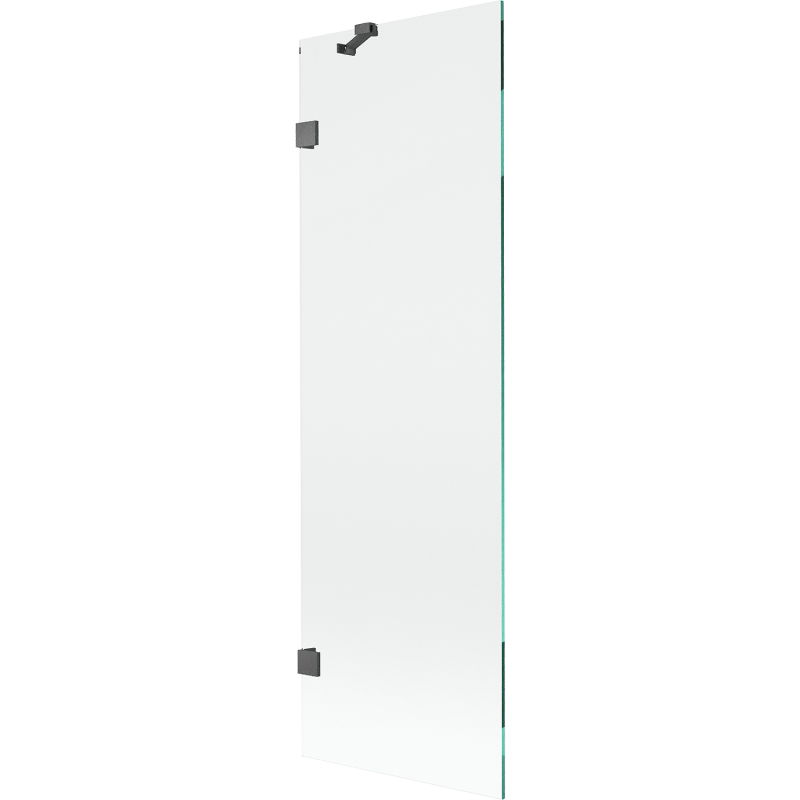 Mexen Lunar παραβάν μπανιέρας 1-φυλλο 60 x 150 cm, διαφανές, γκρι όπλο