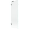 Mexen Lunar Shower Screen 1-Panel 60 x 150 cm, Transparent, Brushed Gun Gray - 897-060-000-66-00