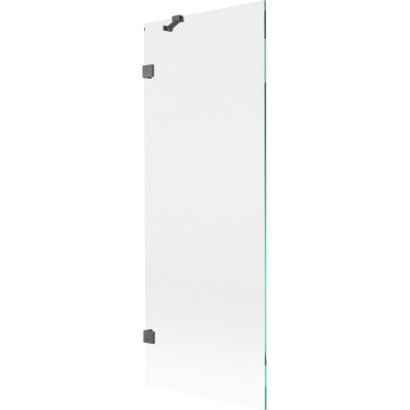Mexen Lunar jednokrilni paravan za tuš kabinu 70 x 150 cm, proziran, brušeni sivi pištolj - 897-070-000-66-00