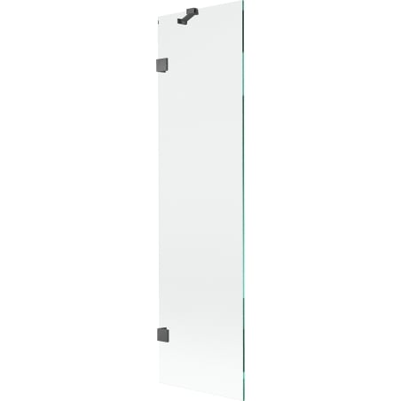 Mexen Lunar 1-wing shower screen 50 x 150 cm, transparent, brushed gun gray - 897-050-000-66-00