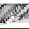 Mexen Lunar Duschdrehtür rechts 135 cm, transparent, weiß - 834S-135-050-20-00-P