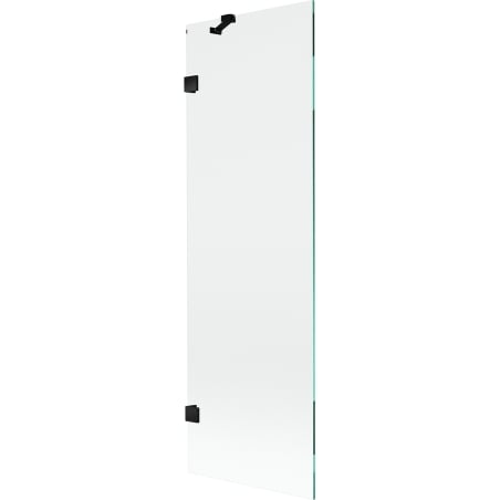Mexen Lunar 1-panel shower screen 60 x 150 cm, transparent, black - 897-060-000-70-00