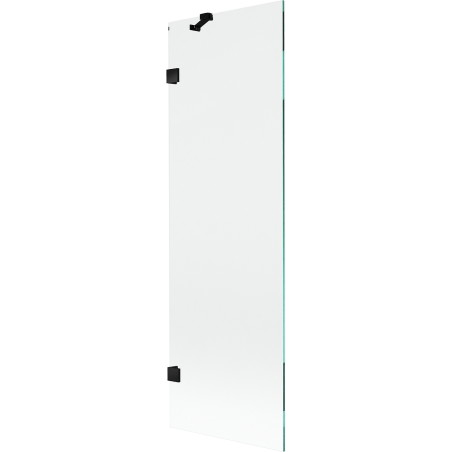 Mexen Lunar parawan nawannowy 1-skrzydłowy 60 x 150 cm, transparent, czarny - 897-060-000-70-00