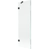 Mexen Lunar 1-panel shower screen 60 x 150 cm, transparent, black - 897-060-000-70-00