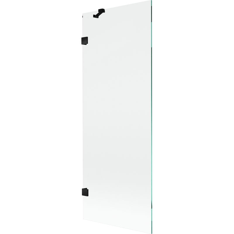 Mexen Lunar Duschabtrennung 1-flügelig 70 x 150 cm, transparent, schwarz - 897-070-000-70-00