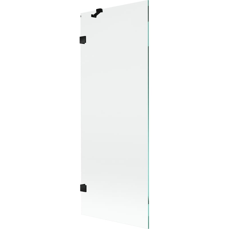 Mexen Lunar parawan nawannowy 1-skrzydłowy 70 x 150 cm, transparent, czarny - 897-070-000-70-00