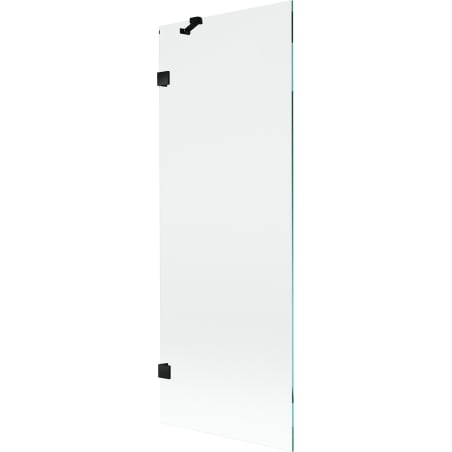 Mexen Lunar 1-panel shower screen 70 x 150 cm, transparent, black - 897-070-000-70-00