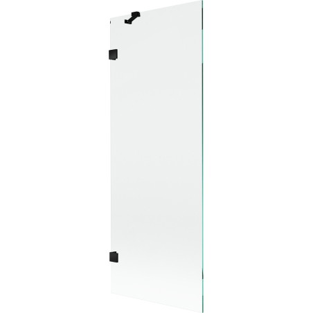 Mexen Lunar parawan nawannowy 1-skrzydłowy 70 x 150 cm, transparent, czarny - 897-070-000-70-00
