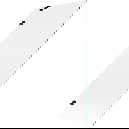 Mexen Lunar Duschabtrennung 1-flügelig 80 x 150 cm, transparent, schwarz - 897-080-000-70-00