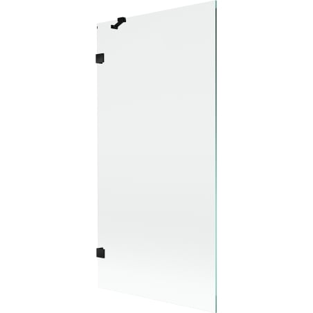 Mexen Lunar paroi de douche 1 volet 90 x 150 cm, transparent, noir - 897-090-000-70-00
