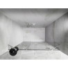 Mexen Lunar dušiuksemsed uksed paremal 160 cm, läbipaistev, valge - 834S-160-050-20-00-P