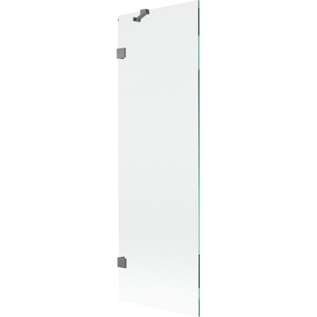 Mexen Lunar vannitoa üksik tiivaga vahesein 60 x 150 cm, läbipaistev, gun metal - 897-060-000-95-00