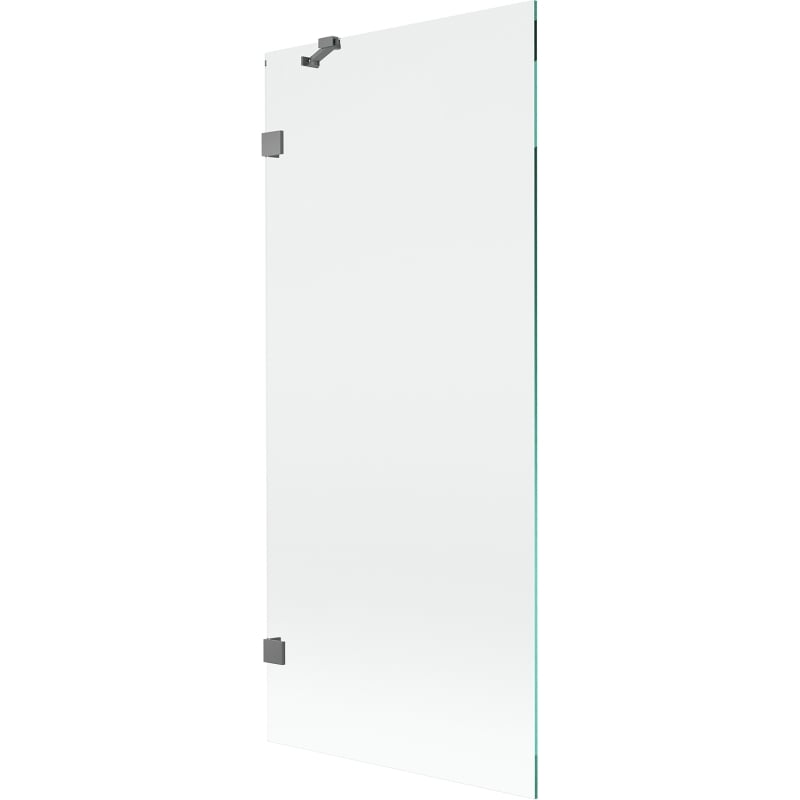 Mexen Lunar Duschabtrennung 1-flügelig 80 x 150 cm, transparent, gun metal - 897-080-000-95-00