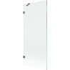 Mexen Lunar paravan za kadu na jednim krilu 80 x 150 cm, proziran, gun metal - 897-080-000-95-00
