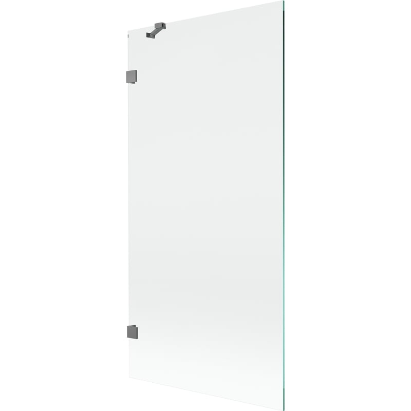 Mexen Lunar 1-panels duschvägg 90 x 150 cm, transparent, gun metal - 897-090-000-95-00