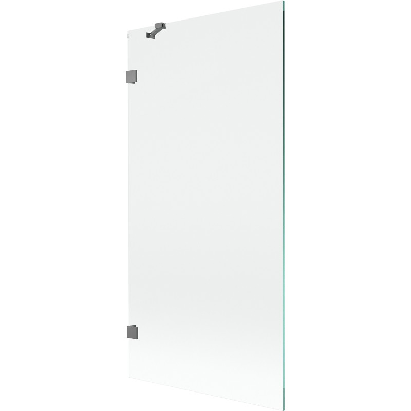Mexen Lunar tuš paravan s jednim krilom 90 x 150 cm, transparentan, pištolj metal - 897-090-000-95-00