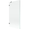 Mexen Lunar vannitoa ekraan 1-poolega 90 x 150 cm, läbipaistev, gun metal - 897-090-000-95-00