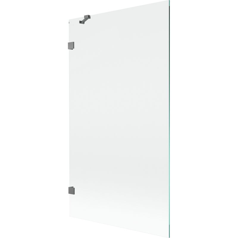 Mexen Lunar Duschwand 1-flügelig 100 x 150 cm, transparent, gun metal - 897-100-000-95-00