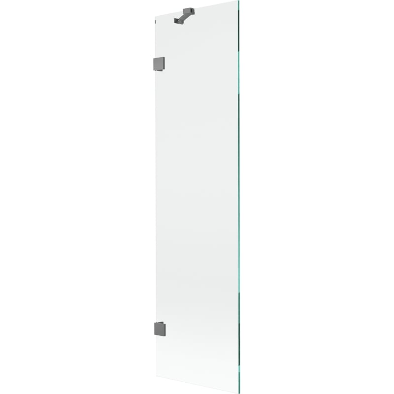 Mexen Lunar duschvägg med en dörr 50 x 150 cm, transparent, kanonmetall - 897-050-000-95-00