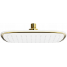 Mexen D-49 Regendusche 25x29 cm, weiß/gold - 79749-25