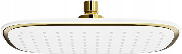 Mexen D-49 pomme de douche 25x29 cm, blanc/doré - 79749-25