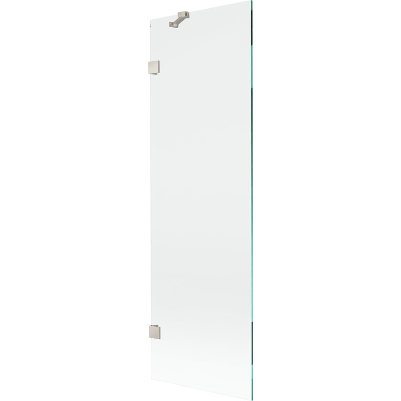 Mexen Lunar badwand 1-vleugelig 60 x 150 cm, transparant, geborsteld nikkel - 897-060-000-97-00