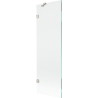 Mexen Lunar vannitoa duši vahesein 1-ukseline 60 x 150 cm, läbipaistev, harjatud nikkel - 897-060-000-97-00