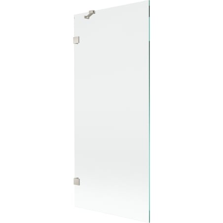 Mexen Lunar 1-leaf Bath Screen 80 x 150 cm, Transparent, Brushed Nickel - 897-080-000-97-00