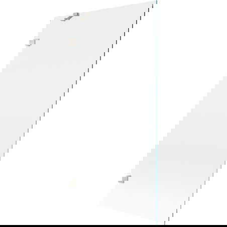 Mexen Lunar paratia per doccia a 1 anta 90 x 150 cm, trasparente, nichel spazzolato - 897-090-000-97-00