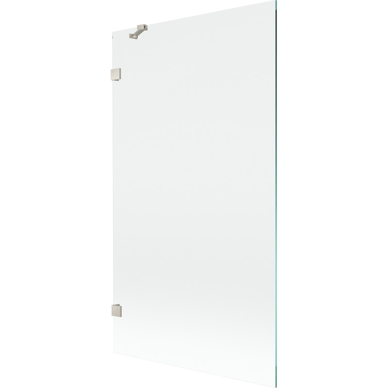 Mexen Lunar vannisirm 1-tiivaga 100 x 150 cm, läbipaistev, harjatud nikkel - 897-100-000-97-00