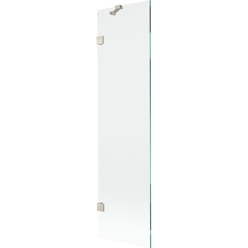 Mexen Lunar vannitoaparavann 1-labaline 50 x 150 cm, läbipaistev, harjatud nikkel - 897-050-000-97-00