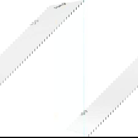 Mexen Lunar badscherm 1-deurs 50 x 150 cm, transparant, geborsteld nikkel - 897-050-000-97-00