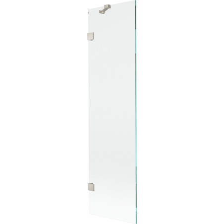 Mexen Lunar vannitoaparavann 1-labaline 50 x 150 cm, läbipaistev, harjatud nikkel - 897-050-000-97-00