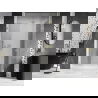 Mexen Lunar Duschschwingtür rechts 145 cm, transparent, gold gebürstet - 834S-145-050-55-00-P
