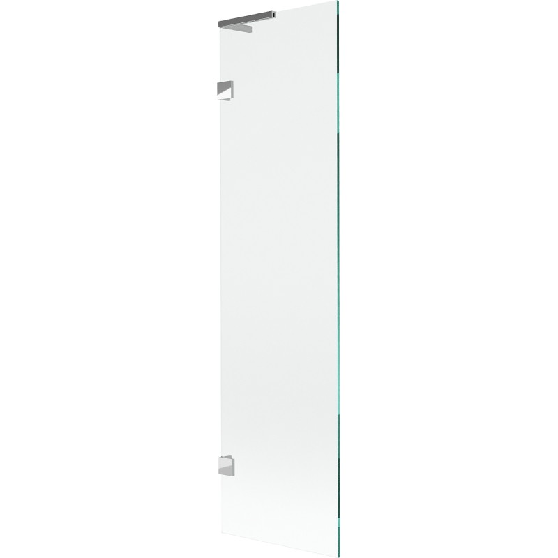 Mexen Lunar L vannisein ühe tiivaga 50 x 150 cm, läbipaistev, kroom - 897L-050-000-01-00