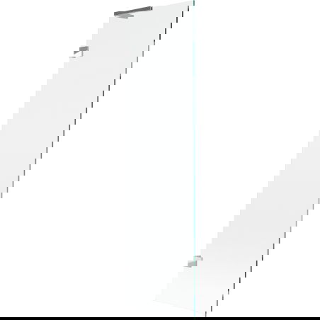 Mexen Lunar L 1-krilna kopalna zavesa za kad 50 x 150 cm, prosojna, krom - 897L-050-000-01-00