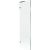 Mexen Lunar L bath screen 1-winged 50 x 150 cm, transparent, chrome - 897L-050-000-01-00